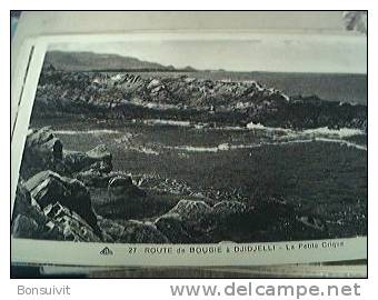 postcard unused algeria bougie route de a djidjelli