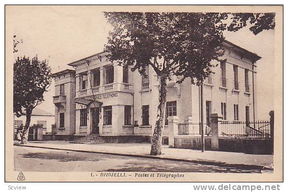 DJIDJELLI , Algeria , 00-10s  Postes et Telegraphes