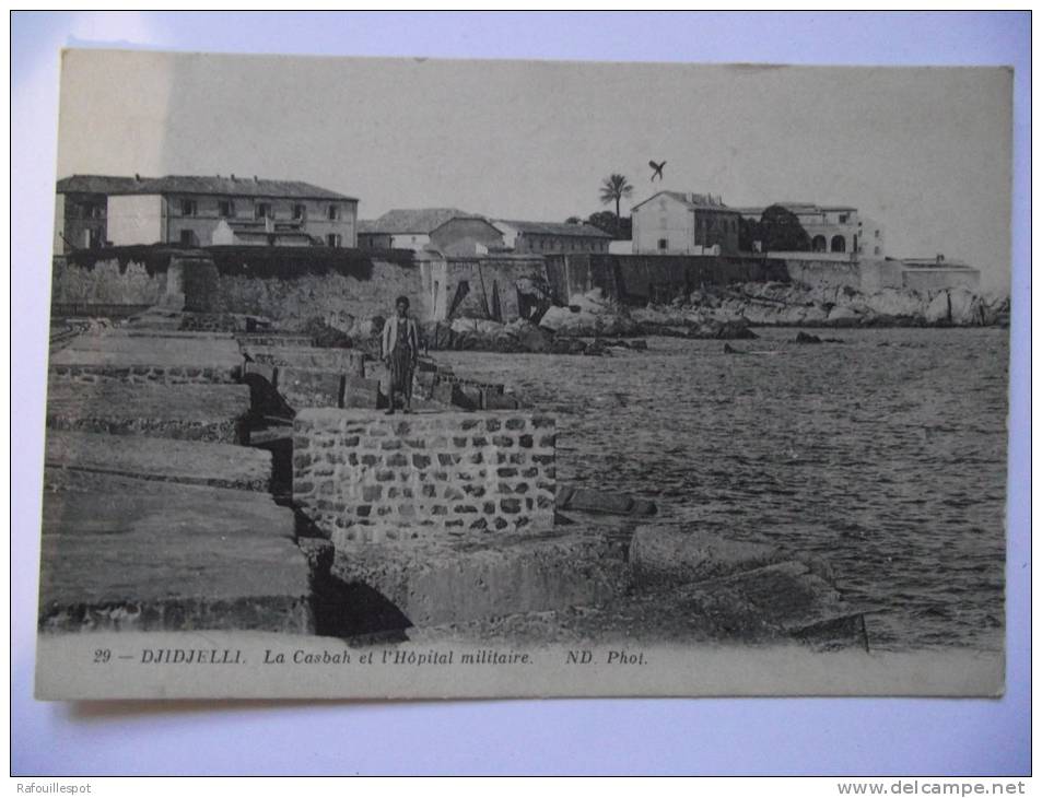 cpsm djidjelli la casbah et l'hopital militaire