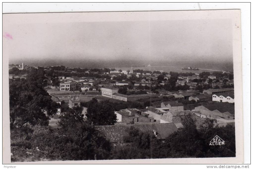 ALGERIE / ALGERIEN    Djidjelli   vue generale et le Port