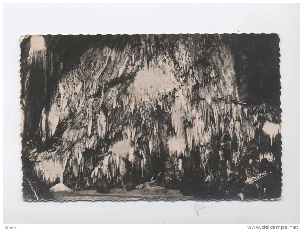 CPA ALGERIE environs de BOUGIE DJIDJELLI la grotte merveilleuse--FM.  ---SCAN RECTO/VERSO-z25a