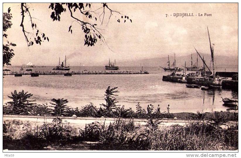 Djidjelli. Le Port.