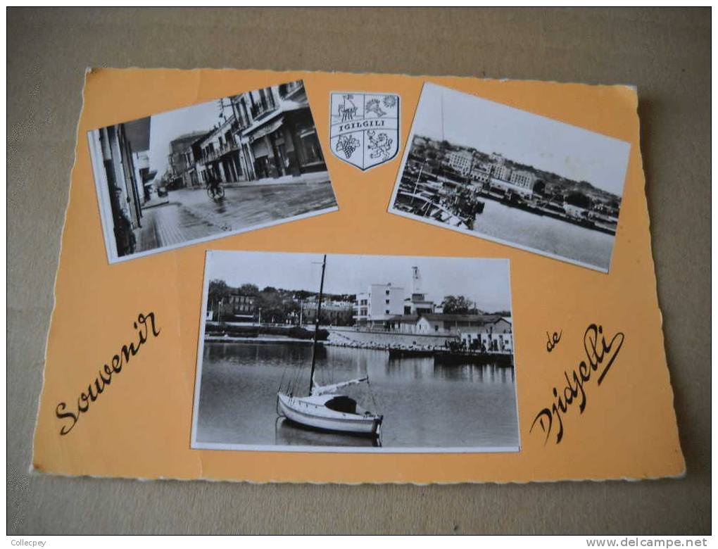 CPSM Souvenir de DJIDJELLI couleur orange