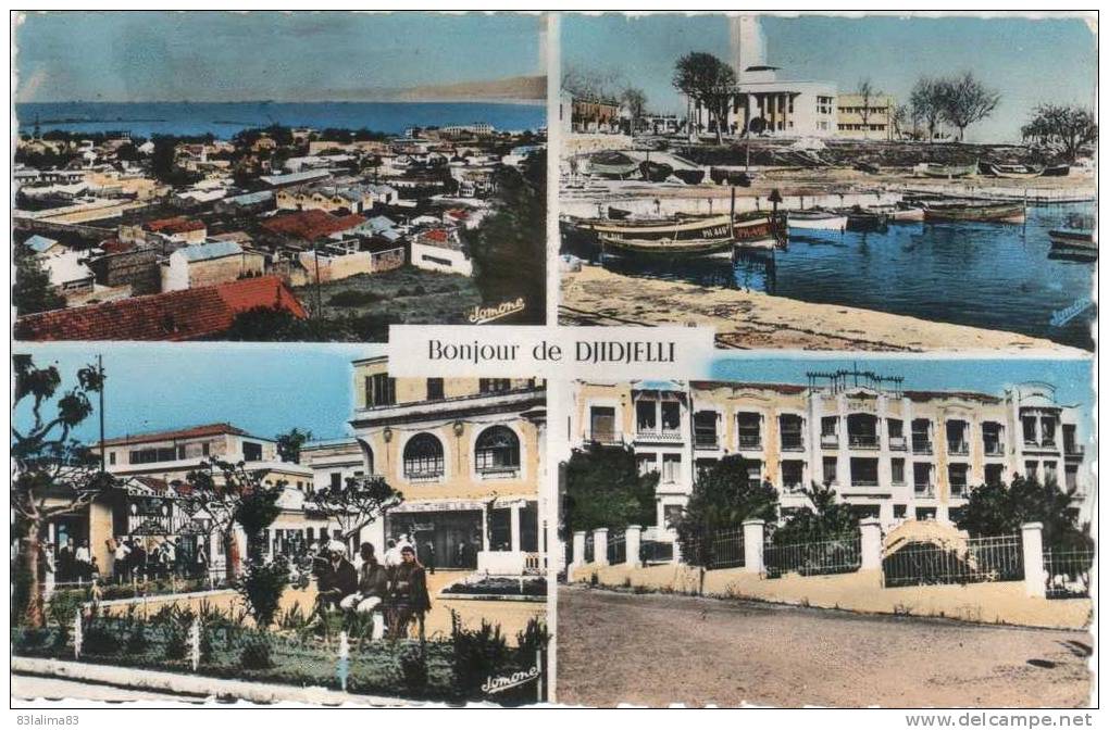 Djidjelli - Saluti - 4 Vedute   aa066