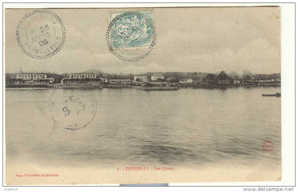 Djidjelli Algérie - les quais