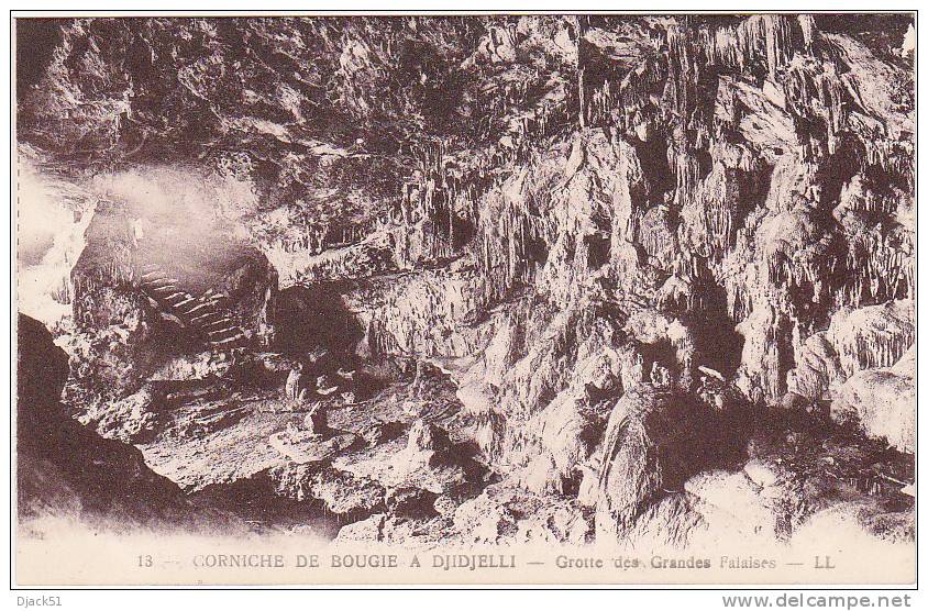13 - CORNICHE DE BOUGIE A DJIDJELLI - Grotte des Grandes Falaises - LL