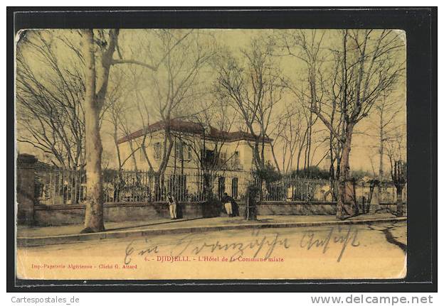 CPA Djidjelli, L'Hotel de la Commune mixte