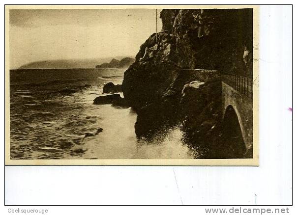 ALGERIE CORNICHE DE DJIDJELLI  1930