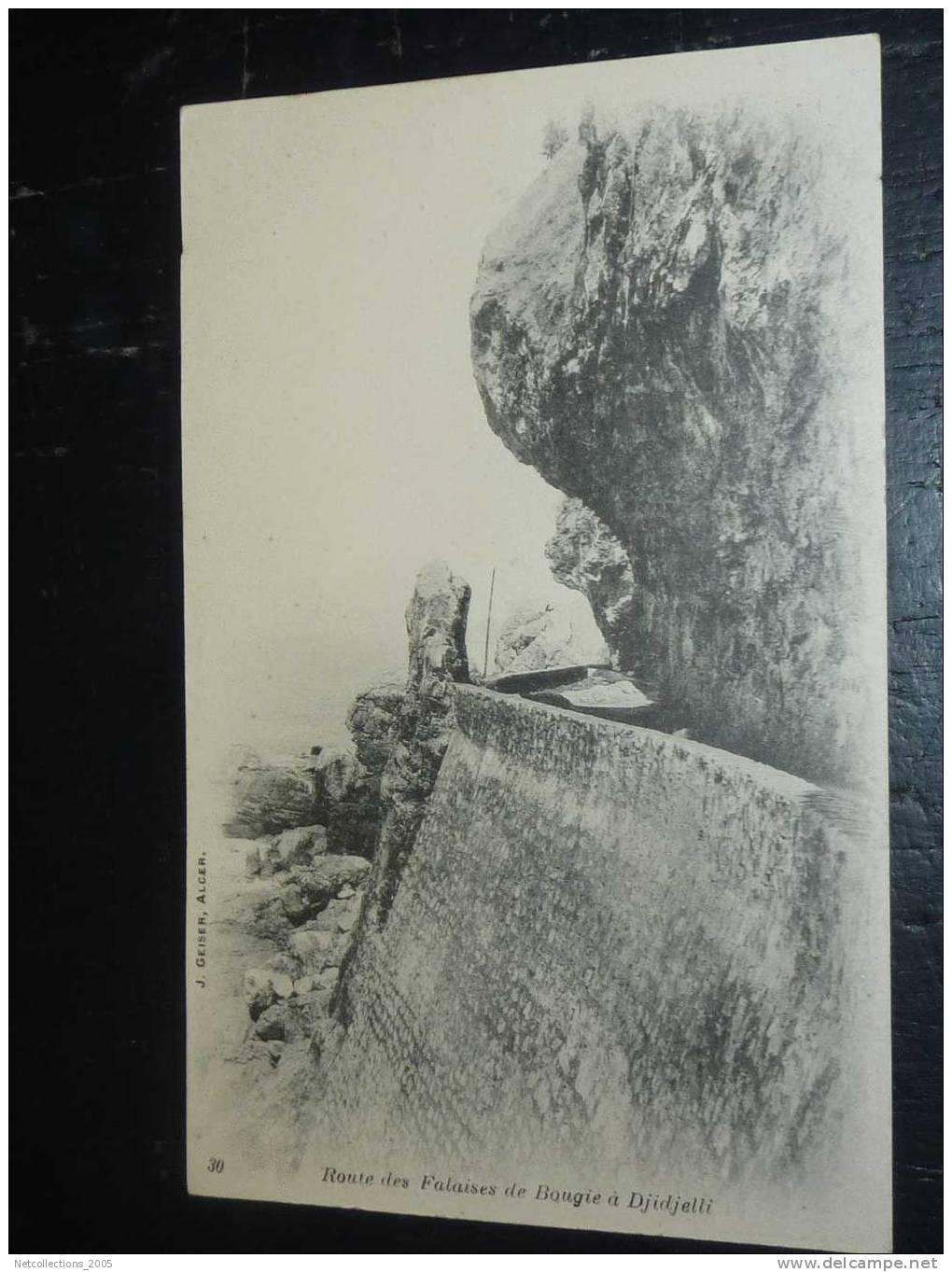ROUTE DES FALAISES DE BOUGIE A DJIDJELLI - AFRIQUE ALGERIE