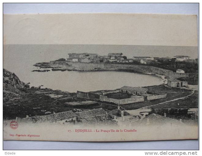 Djidjelli  La presqu ile de la Citadelle