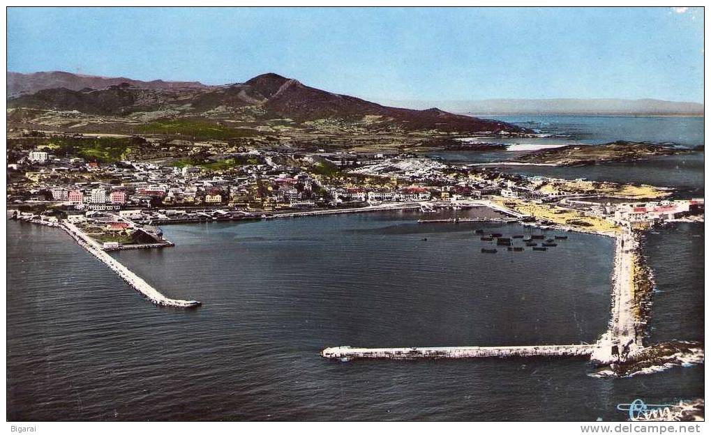 CP  ALGERIE  . DJIDJELLI . VUE PANORAMIQUE  . 1961