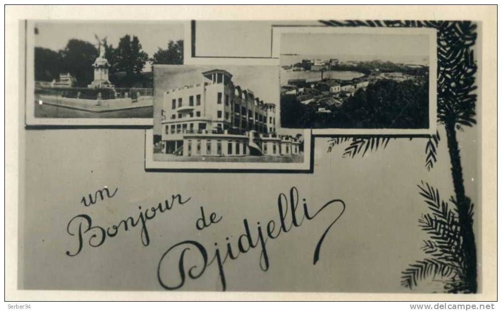 ALGERIE  - DZ-C29  - DJIDJELLI  -  UN BONJOUR DE DJIDJELLI