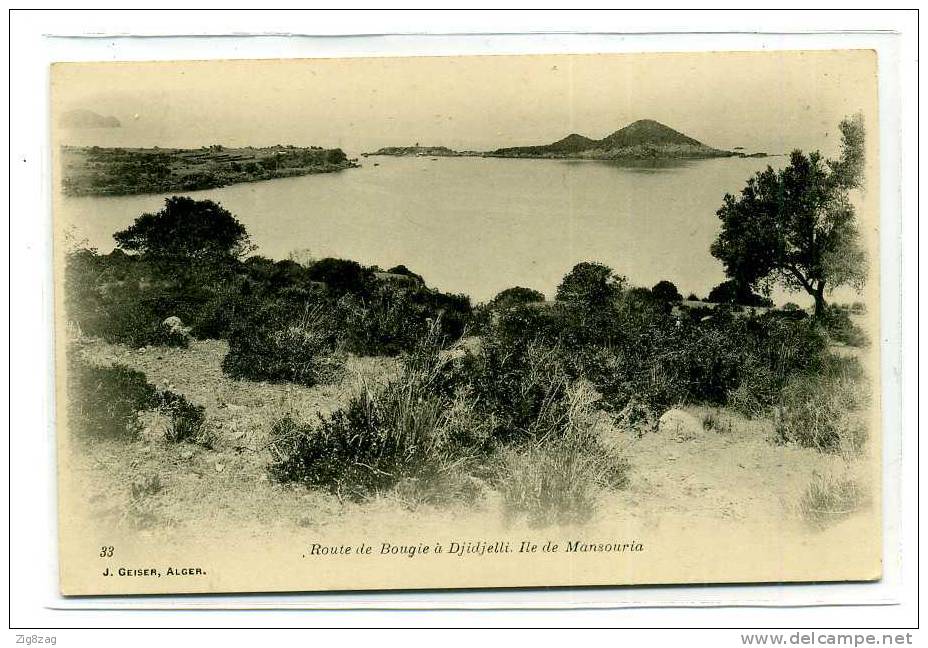 ROUTE DE BOUGIE A DJIDJELLI ILE DE MANSOURIA