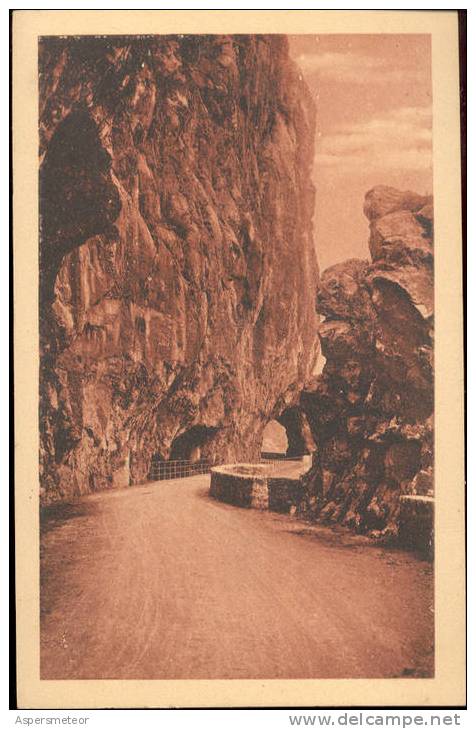 CORNICHE BOUGIE DE DJIDJELLI GRANDES FALAISES CPA NEUVE UNCIRCULATED TBE DOS DIVISE