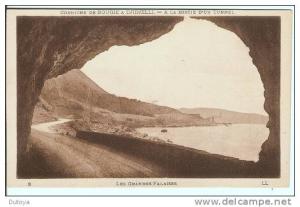 Bougie à Djidjelli - Corniche à la sortie d´un Tunnel