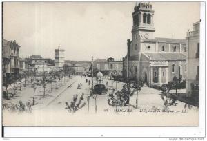 ALGERIE - MASCARA - L'Eglise et la Mosquée