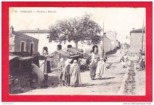 E-Algerie-282A01   MASCARA, marché à Bab Ali, animation, cpa