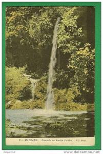 cpa  Algérie    MASCARA  -  Cascade du Jardin Public       .........LMF11