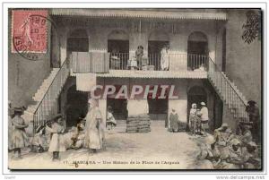 CPA Algerie Mascara Une maison de la place de l Argoub