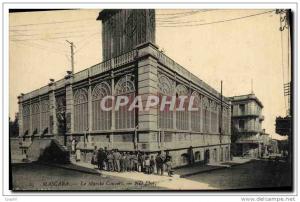 CPA Algerie Mascara Le marche couvert