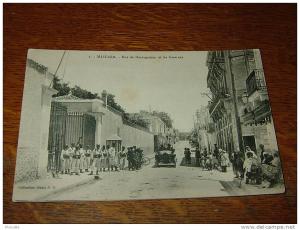 ALGERIE  MASCARA  rue de Mostaganem et les casernes  ........................ CJ-49