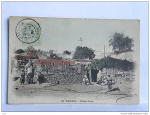 CPA  ALGERIE - 20 MASCARA - Village Nègre