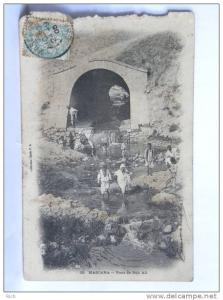 CPA  ALGERIE - 32 MASCARA - Pont de Bab Ali