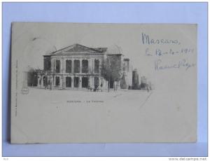 CPA  précurseur Algérie - MASCARA - Le Théâtre