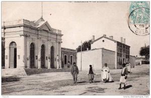 CARTE POSTALE ANCIENNE. ALGERIE. MASCARA. LE TRIBUNAL.1906.