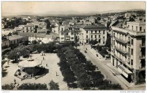 CACHET OBLITERATION  263e COMPAGNIE DE CIRCULATION ROUTIERE MASCARA ALGERIE