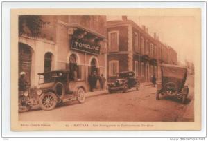 Algérie - MASCARA - Rue Mostaganem et Etablissement Toneline