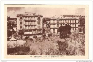 MASCARA - ALGERIE - PLACE GAMBETTA