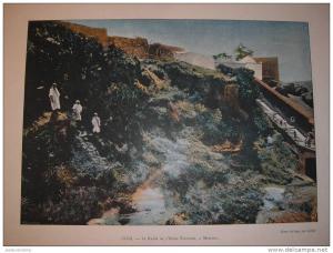 Algérie - Le ravin de l'Oued-Toudman à Mascara - Début XXe.