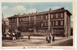 CPA   ALGERIE---MASCARA---GENDA RMERIE NATIONALE