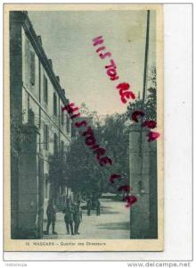 ALGERIE - MASCARA - QUARTIER DES CHASSEURS