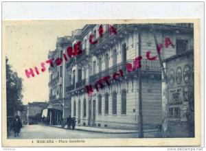 ALGERIE - MASCARA - PLACE GAMBETTA