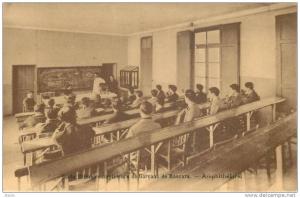 ALGERIE - MASCARA - ECOLE PRIMAIRE SUPERIEUR DE GARCOS - L'AMPHITHEATRE