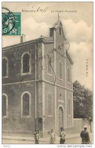 ALGERIE - MASCARA - LE TEMPLE PROTESTANT