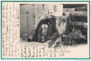 CPA ALGERIE - MASCARA - MOULIN DU JARDIN PUBLIC - DOS NON DIVISE