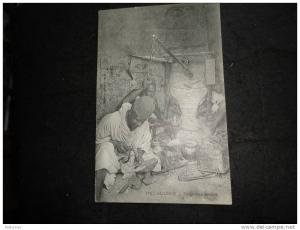 Algérie .Forgerons Arabes.Voir au dos beaux cachets de Mascara  Oran.
