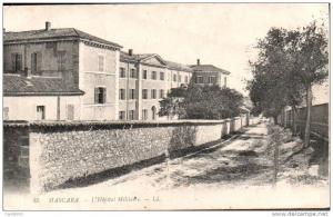 ALGERIE MASCARA L'HOPITAL MILITAIRE