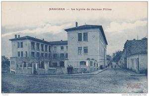 Mascara.- (Algérie)  Le   Lycée de Jeunes Filles  - (animée)
