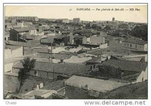 cpa-Algerie-Mascara-vue generale de Bab Ali