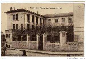 ALGERIE   MASCARA  ECOLE PRIMAIRE SUPERIEURE DE JEUNES FILLES