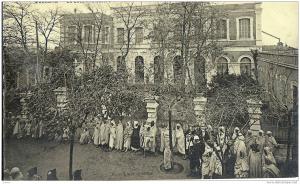 ALGERIE * MASCARA - Sous la Neige - La Sous-Préfecture - Belle animation - Carte Glacée