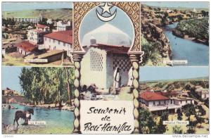 AFRIQUE,AFRICA,AFRIKA,Alg érie,Algéria,MAGHREB,BOU- HANIFIA  en 1950,MASCARA,station thermale,hopital,rare