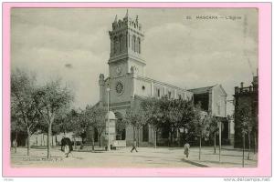 ALGERIE MASCARA l´église