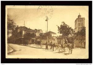 ALGERIE - MASCARA - PLACE NATIONALE ET MOSQUEE