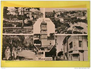 CPA - ALGERIE - MASCARA - SOUVENIR - DENTELEE