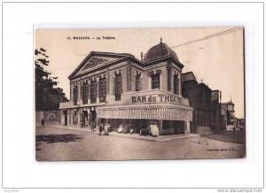 ALGERIE Mascara Théatre, Bar du Théatre, ed Idéale PS 10, 1917